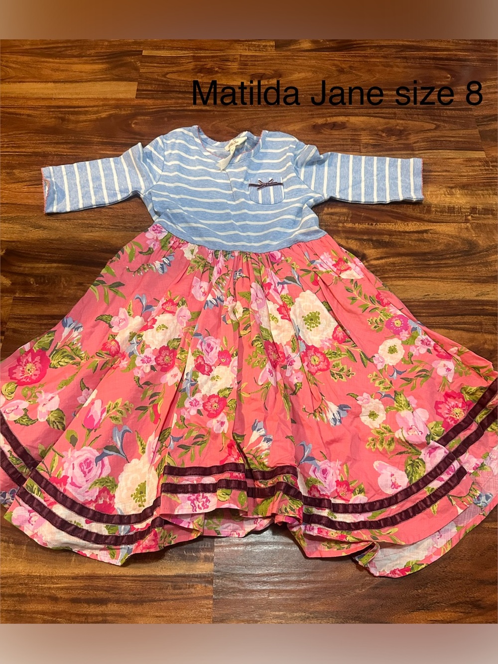 Girls Matilda Jane dress size 8